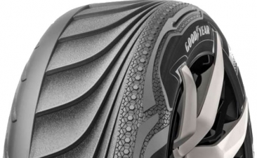 Goodyear ha creado un neumático que se adapta a las formas de la carretera